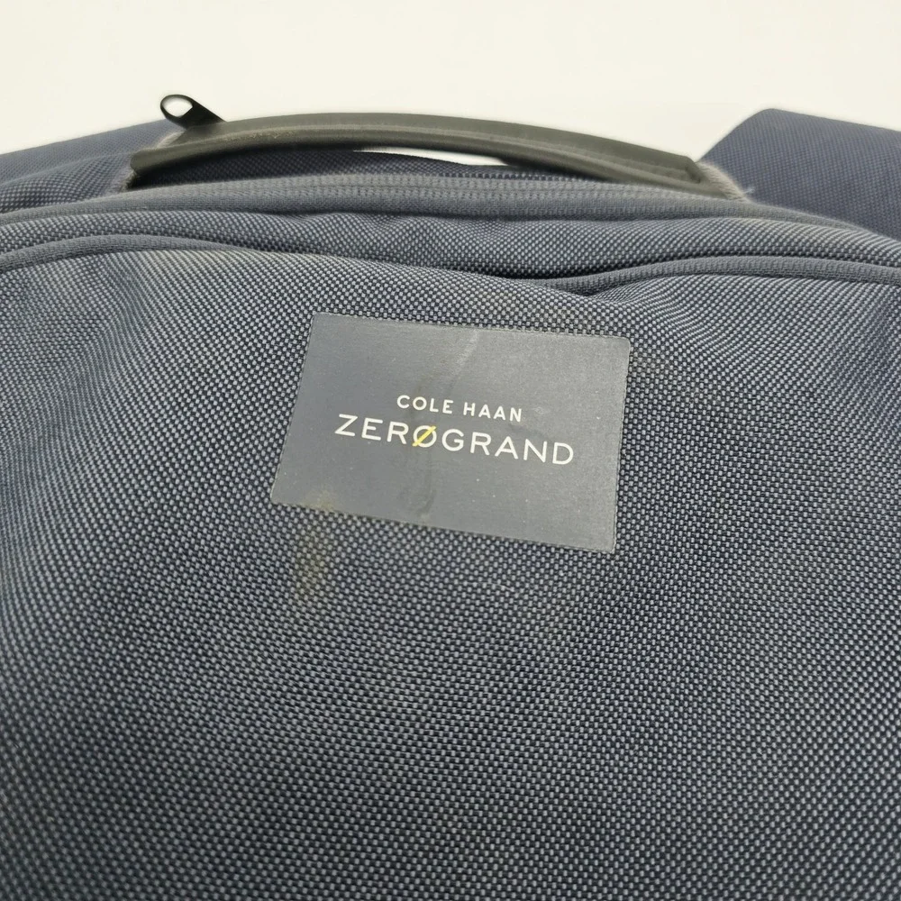 Cole Haan ZeroGrand City Backpack Bag Nylon Ombre‎ Blue Laptop 2 Way Luggage